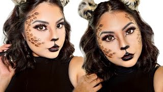 cheetah halloween makeup tutorial clip fail