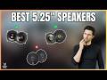 Best 5.25" Speakers in 2026 - Coaxial &amp; Component Models for Cars, Motorcycles, RVs &amp; Marine Use