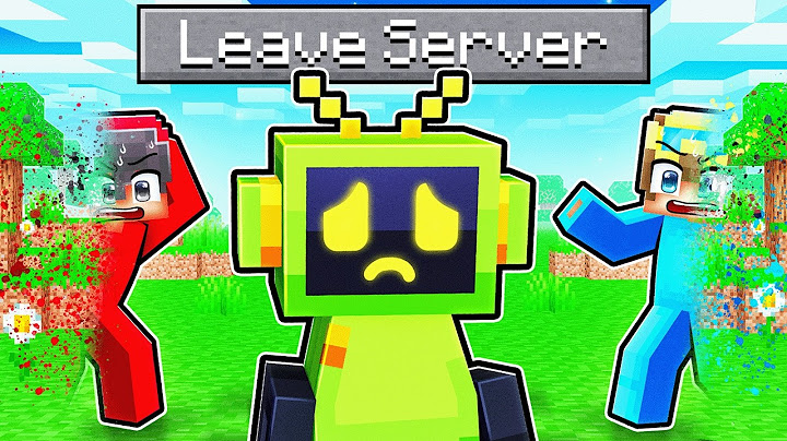 Meebo LEAVES In Minecraft..