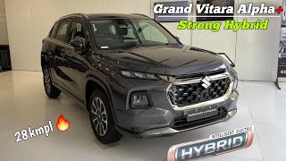 Maruti Suzuki Grand Vitara Alpha plus | Maruti Suzuki Grand Vitara Hybrid | Grand Vitara top Model