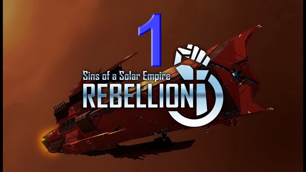 Rebellion - Sins of a Solar Empire. Part 1. Large Map. TEC - Loyalists. Maximum difficulty. HD