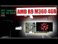 AMD R9 M360 4GB GPU Test  (Superposition Benchmark)