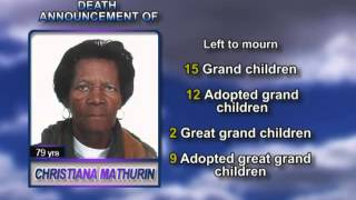Christiana Mathurin long