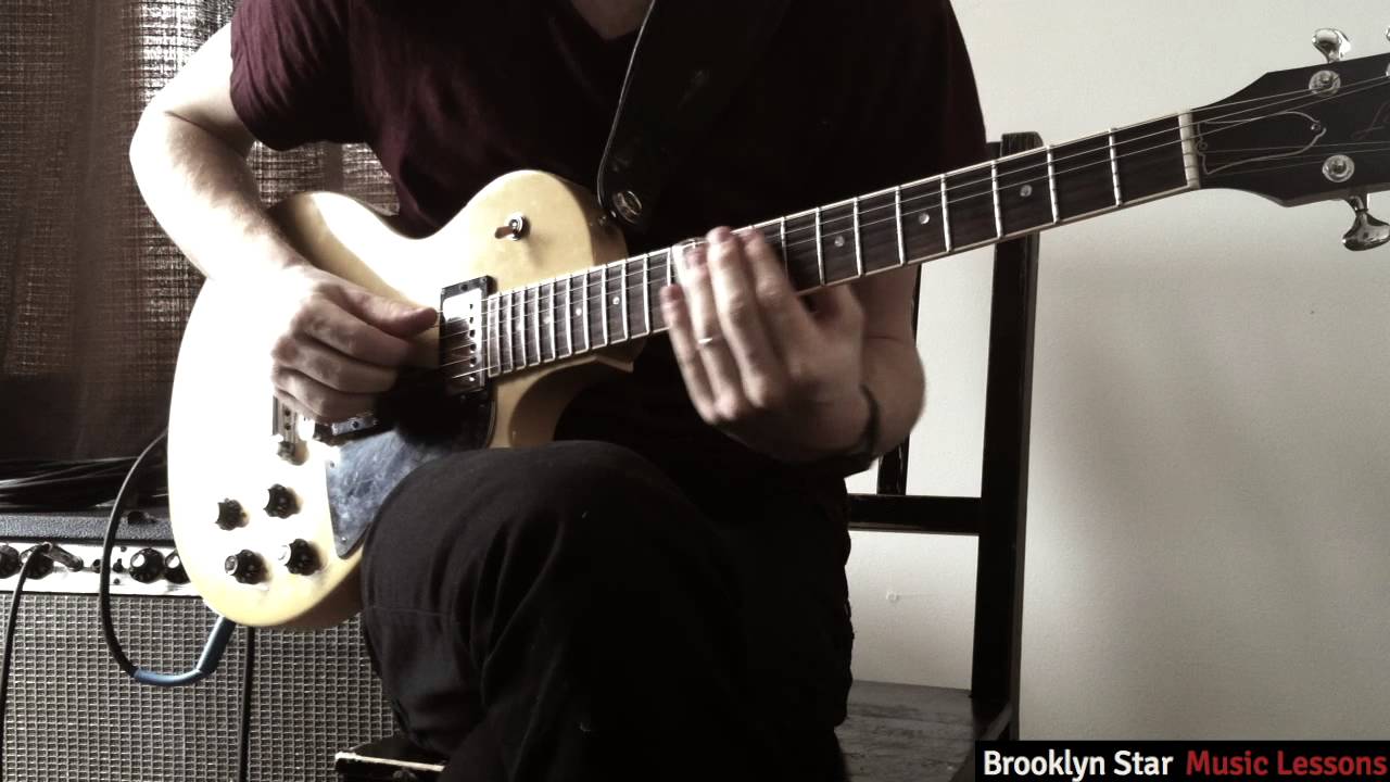 Basic Slide Guitar Lick Guitar Lesson with Tab YouTube