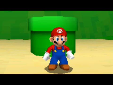 Super Mario 64 DS - 100 Walkthrough Part 1 - Bob-omb Battlefield