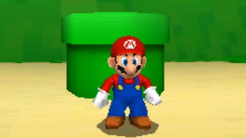 Super Mario 64 DS - 100% Walkthrough Part 1 - Bob-omb Battlefield