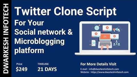 Twitter Clone script - Best Social networking website for your own Microblogging platform [2018]