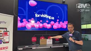 ISE 2022: OnSignTV Demos How Playlists Can Be Triggered in Its Digital Signage Software screenshot 5