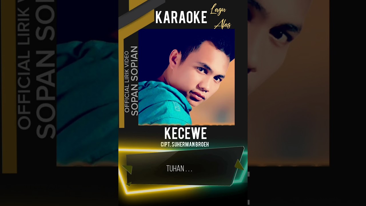 karaoke lagu Alas kecewe