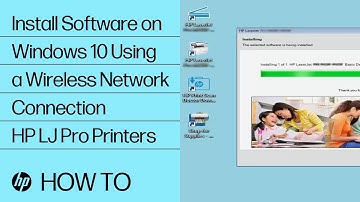 Install Software on Windows 10 Using a Wireless Network Connection | HP LaserJet Pro Printers | HP