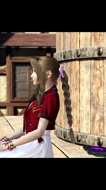 Aerith thinks Cloud used to watch Tifa from Water Tower | Final Fantasy VII Rebirth