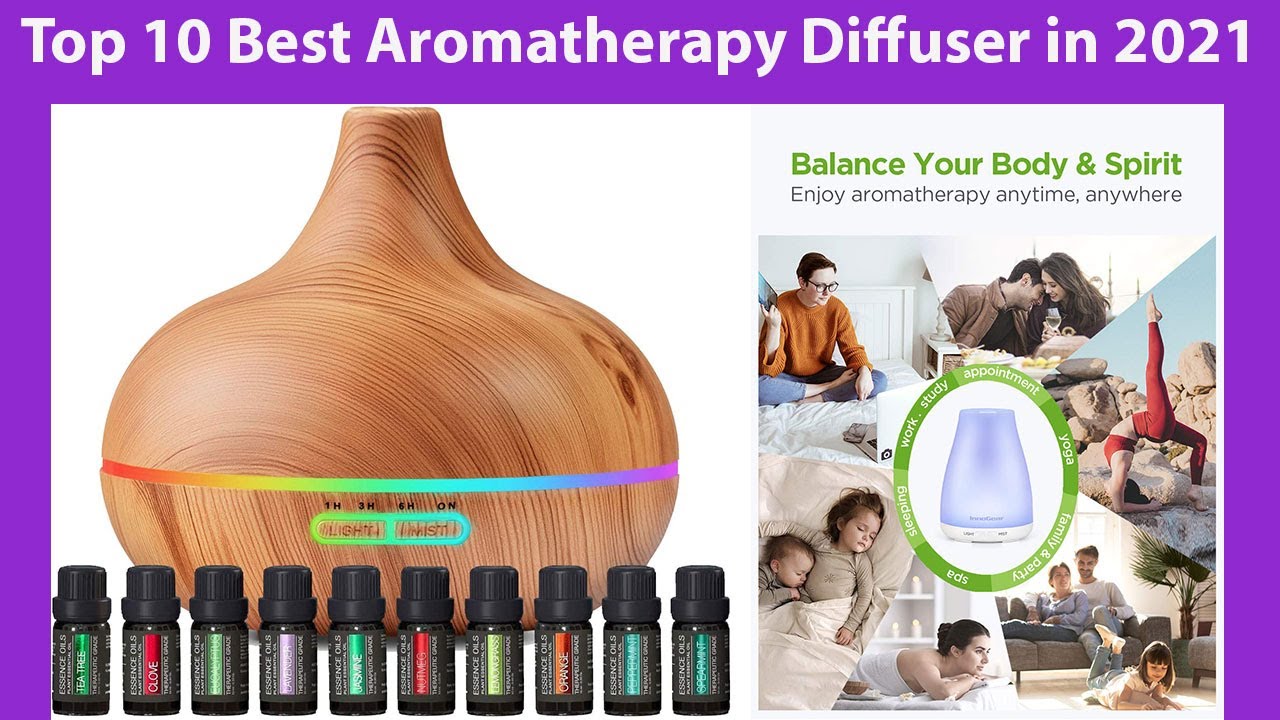 Top 10 Best Aromatherapy Diffuser in 2021 - YouTube