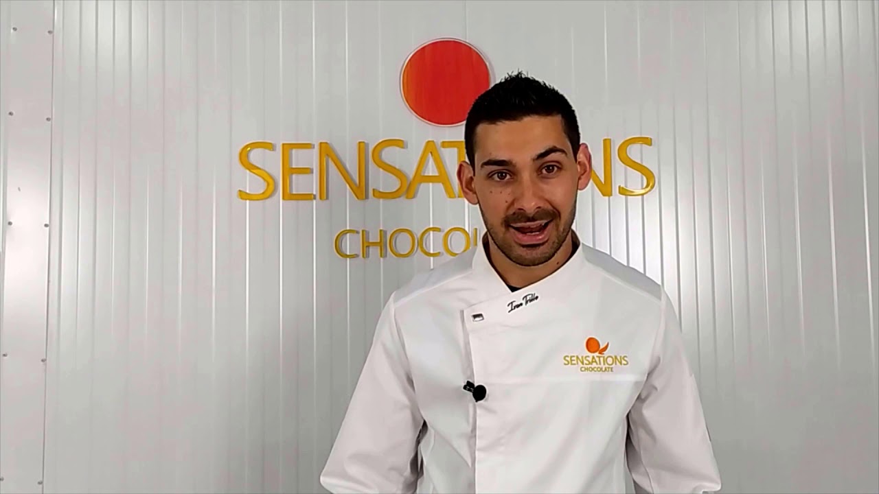 CÓMO ATEMPERAR CHOCOLATE CON  EL MÉTODO EN MÁRMOL