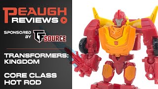 Video Review: Transformers: Kingdom/Legacy Core Class HOT ROD