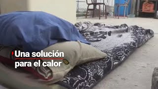 Familias de Monterrey tienen que dormir al AIRE LIBRE tras quedarse sin luz en medio del CALOR