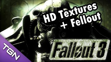 Fallout 3 HD Texture mods + Fellout [1080p]