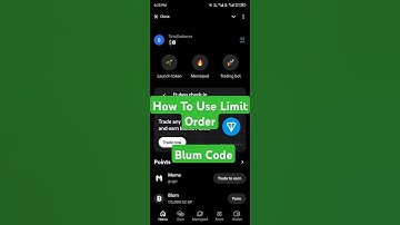 How to use Limit Order|Blum task code|#blum #blumtoken #blumcode #blumairdrop #blumtask