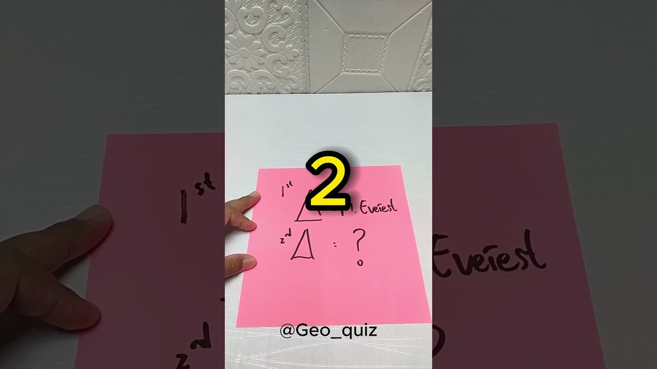 What Is The Second Highest Mountain In The World quiz What Is The Second Highest Mountain In The World quiz