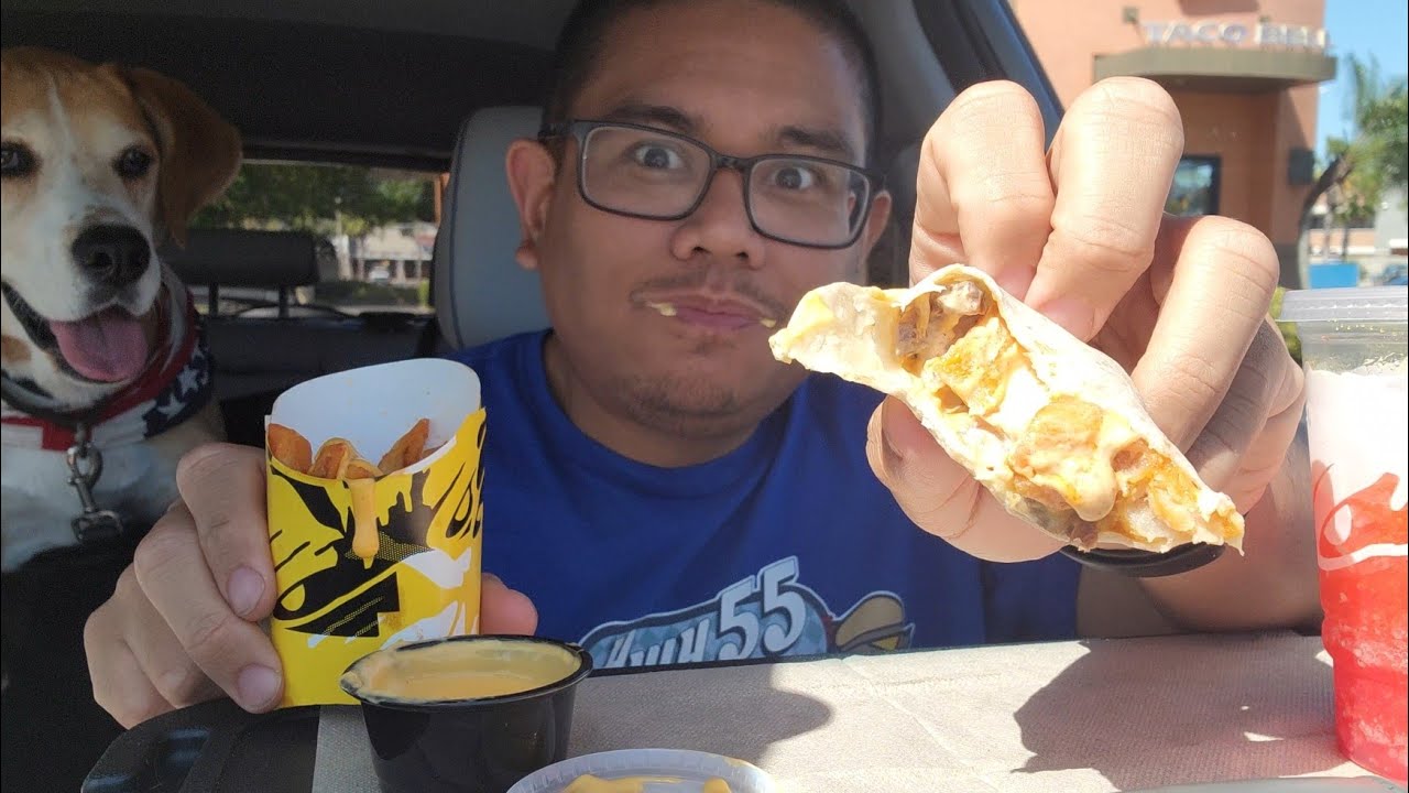 Steak Nacho Fries Burrito Taco Bell YouTube