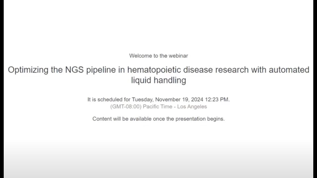 Optimizing the NGS pipeline in hematopoietic disease research with ...