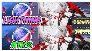 Acheron ATK% vs Lightning DMG Bonus Planar Sphere Comparison - Honkai Star Rail Acheron Build