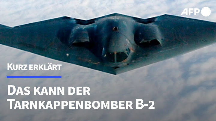 Kurz erklärt: Der US-Tarnkappenbomber B-2 und die Bombe GBU-57 | AFP
