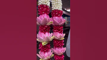 Wedding Lotus Garland PETALSDOTCOM Contact 9500172944 