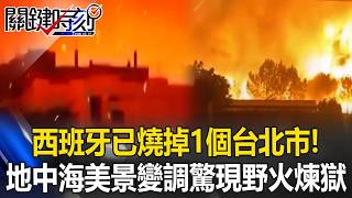Heatwave Out of Control! Mediterranean Paradise Turns Into a Wildfire Inferno, Spain Loses an A...