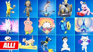 ALL SIDEKICK DANCES & EMOTES IN FORTNITE