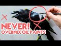 NEVER OVERMIX OIL PAINTS! Instantly Become A Better Artist!