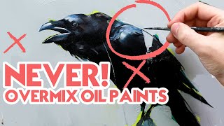 NEVER OVERMIX OIL PAINTS! Instantly Become A Better Artist!