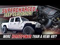 We Supercharged the Jeep Gladiator JT! More Horsepower than a 5.7L V8 HEMI!?