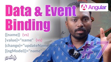 Angular Data Binding, Event Binding & Two Way Binding