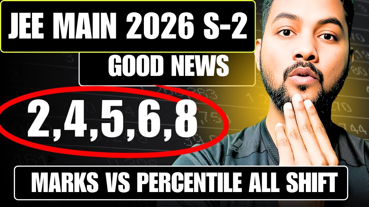 Shocking 😳|Marks Vs Percentile JEE Main 2026 April Attempt All Shift ...
