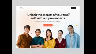 Pulse Landing Page | Navigate Self-Discovery & Career Fulfillment | Web Design | Website Service | screenshot 5