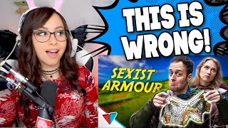 Bunnymon REACTS to Sexist armour in games 😱