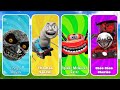 MONSTER BATTLE ⚔️ Creepy Moon, Thomas Spider, Spider McQueen Eater, Choo Choo Charles