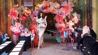Shimmering Extravaganza By Lena Erziak, Paris Haute Couture Spring/Summer 2024 | Fashiontv | Ftv