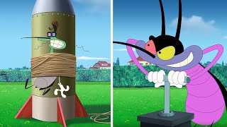 Oggy and the Cockroaches - A dangerous experience (S06E36) CARTOON | New Episodes in HD