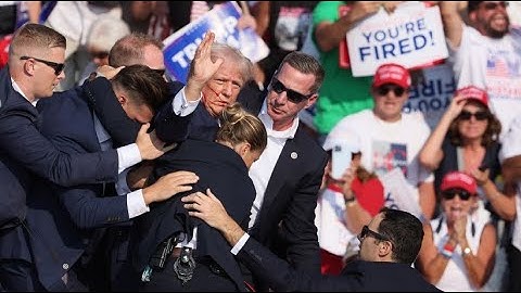 Election campaign in Pennsylvania: Donald Trump injured in assassination attempt