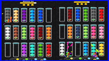 Color Ball Puzzle Gameplay |All Levels android,ios [Classic: 642-645] |ASMR&Gaming