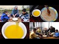 How To Make Apricot Kernels Oil In Hunza Valley || How To Use Oil At Home |#mountaincooking