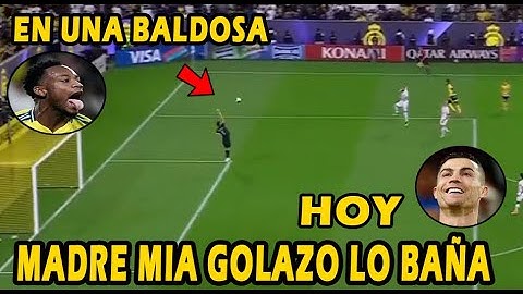 INFERNAL GOLAZO¡¡ JHON DURAN Y CR7 DUPLA LETAL DOBLETE AL NASSR