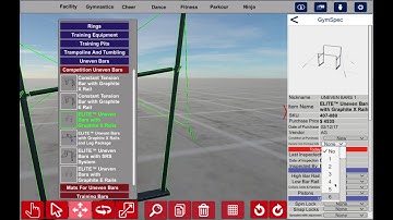 3D Gym Design Software Demo 8 - How to Use the GymSpect Maintenance Tracker