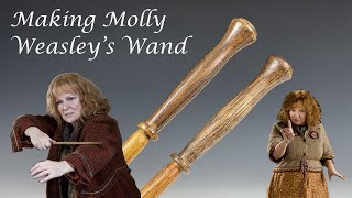 Making Molly's Wand - From Real Oak!