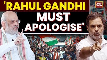 What’s Behind Amit Shah Asking Rahul Gandhi’s Apology? | Bihar Polls | PM Modi | Congress