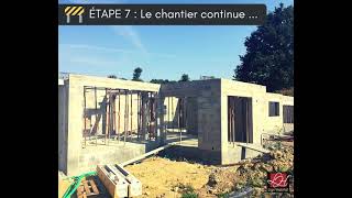 Étape 7 Dalle Du 1Er Étage - Reportage Chantier Lignhabitat