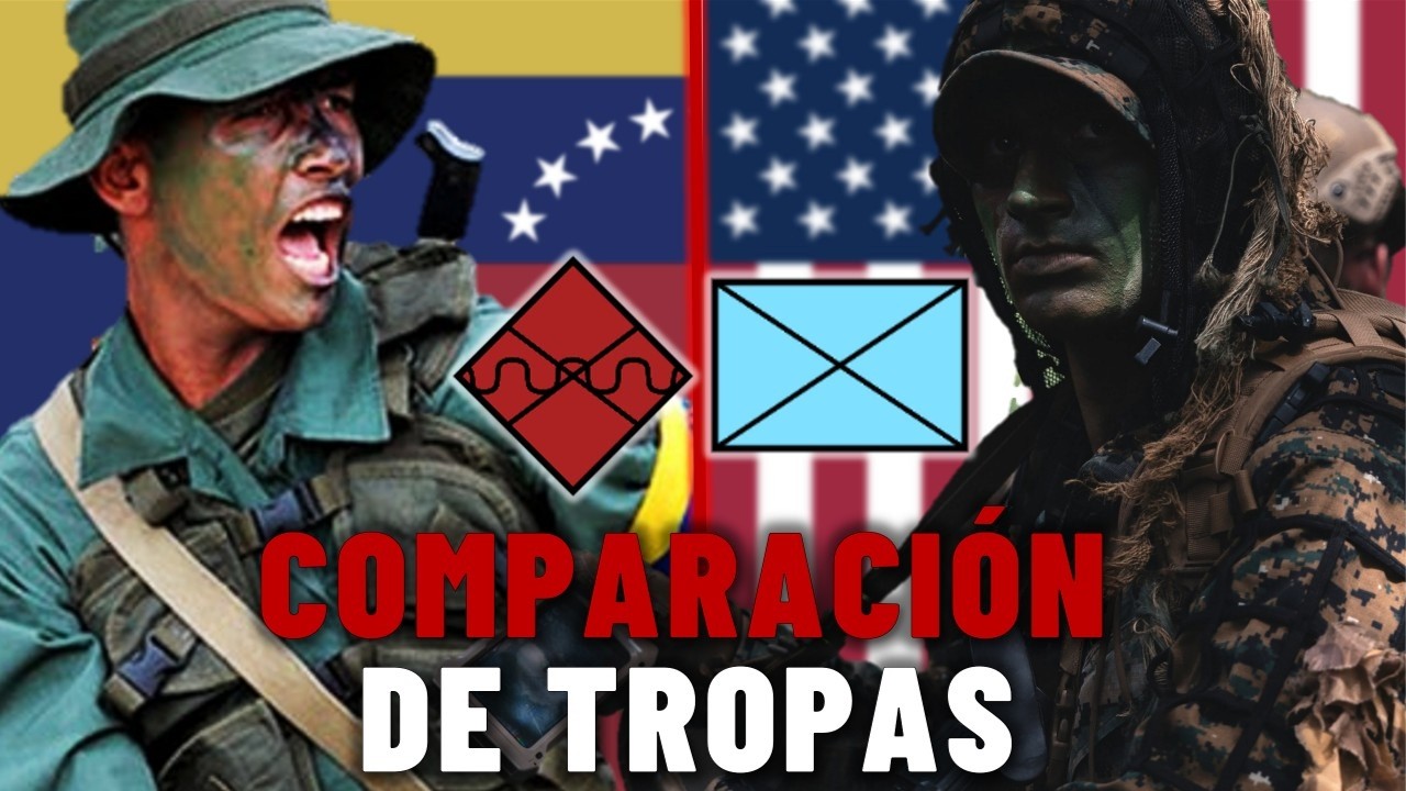 Pelotón de MARINES vs pelotón de infantería venezolana ¿QUIEN VENCERÍA?