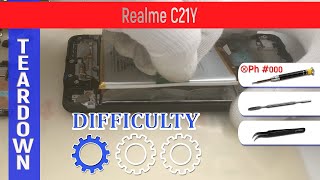 Realme C21Y Rmx3261 📱 Teardown Take Apart Tutorial