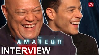 Laurence Fishburne & Rami Malek THE AMATEUR Interview (2025)
